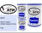 Preview: BMW, Silver Green (Water-Based Only), F48: 500ml Lackdose + 500ml Klarlack + 250ml Härter - Set, von ATW Autoteile West.
